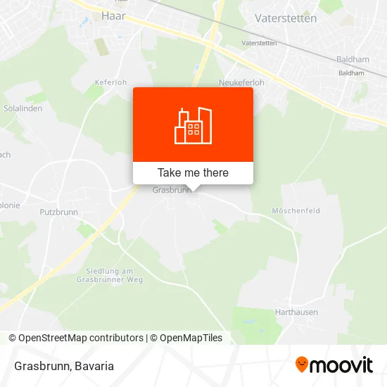 Grasbrunn map