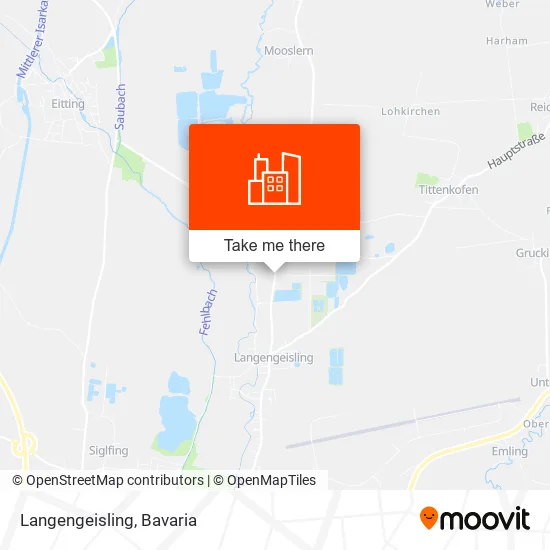 Карта Langengeisling