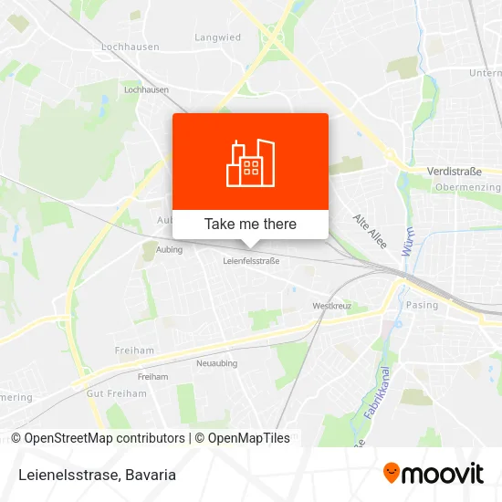 Карта Leienelsstrase