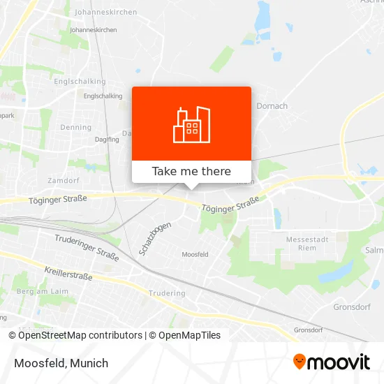 Карта Moosfeld