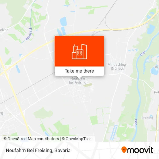 Карта Neufahrn Bei Freising