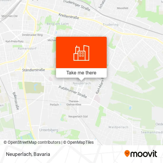 Карта Neuperlach