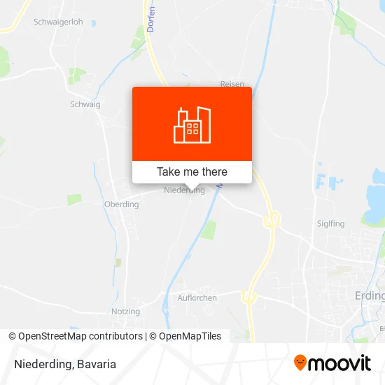 Карта Niederding