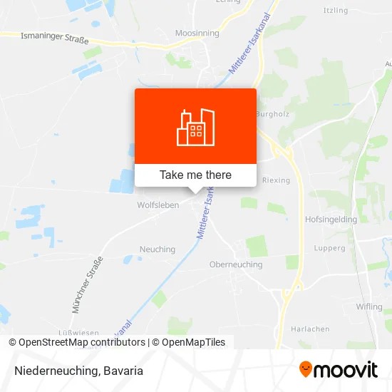 Карта Niederneuching
