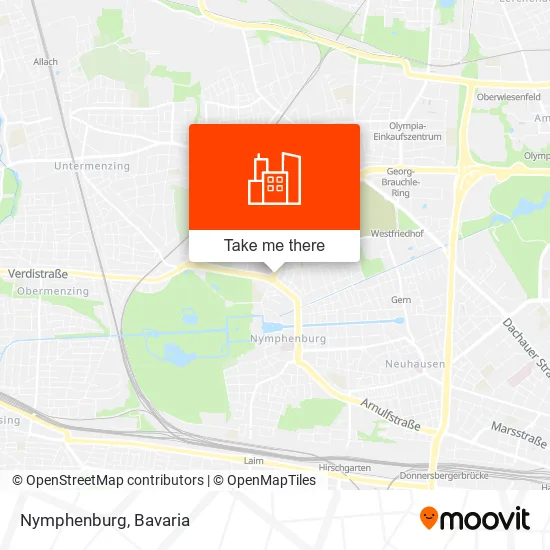 Карта Nymphenburg