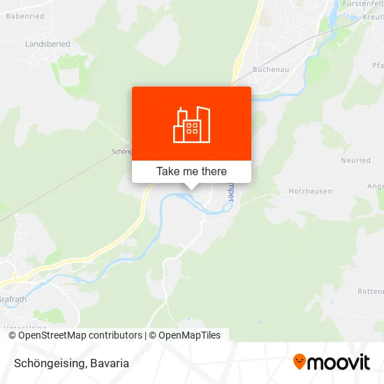 Карта Schöngeising