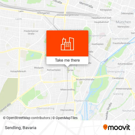 Карта Sendling