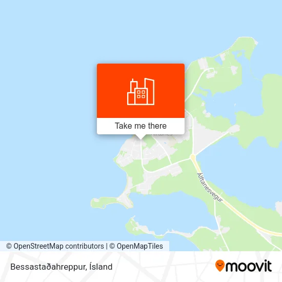 Bessastaðahreppur map