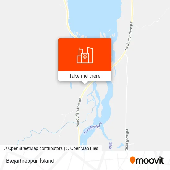 Bæjarhreppur map