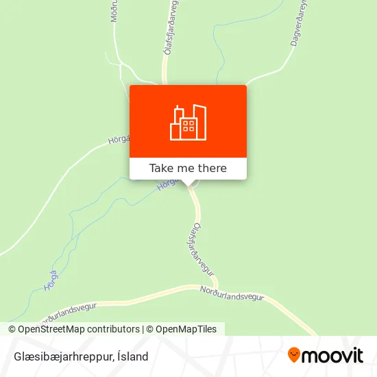Glæsibæjarhreppur map