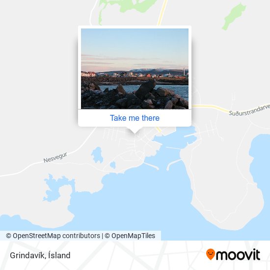 Grindavík map