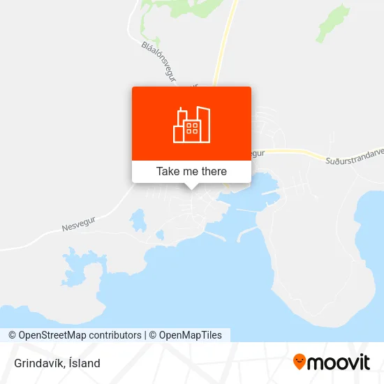 Grindavík map