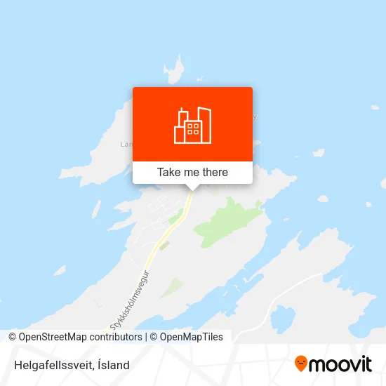 Helgafellssveit map