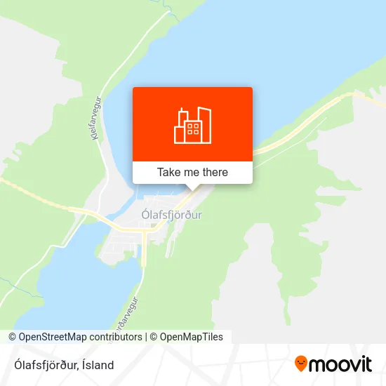 Ólafsfjörður map