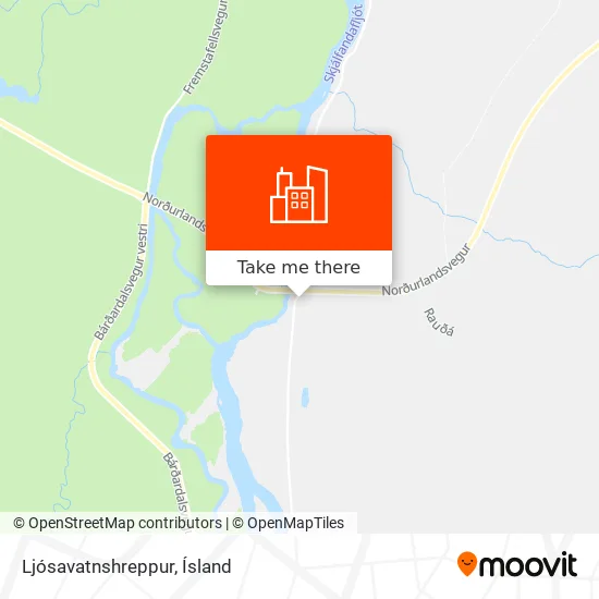 Ljósavatnshreppur map