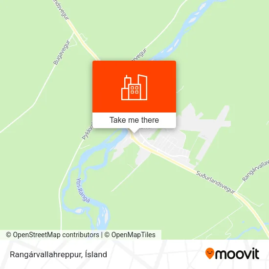 Rangárvallahreppur map