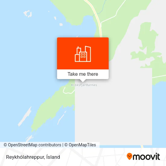 Reykhólahreppur map