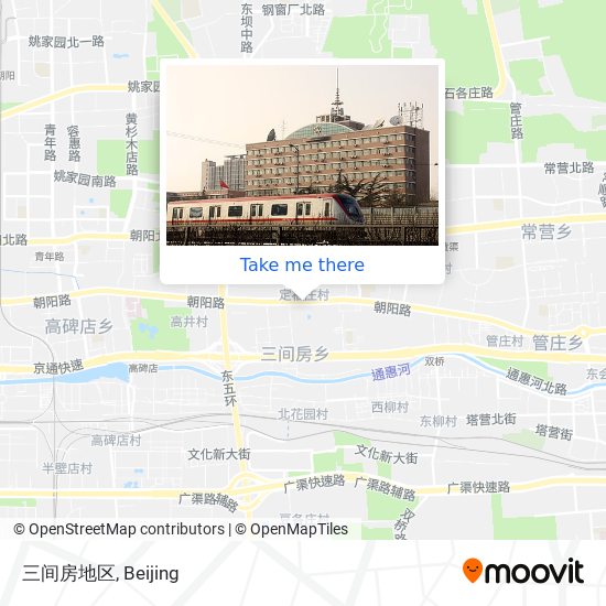 三间房地区 map