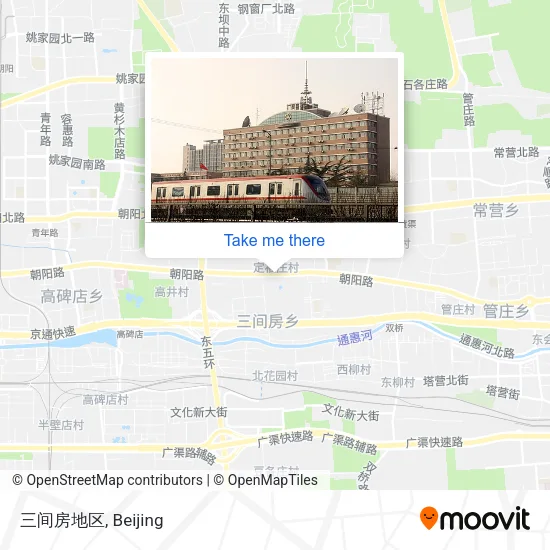 三间房地区 map
