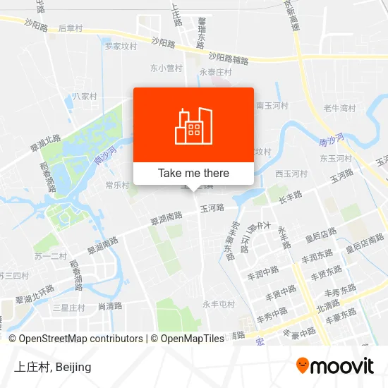 上庄村 map