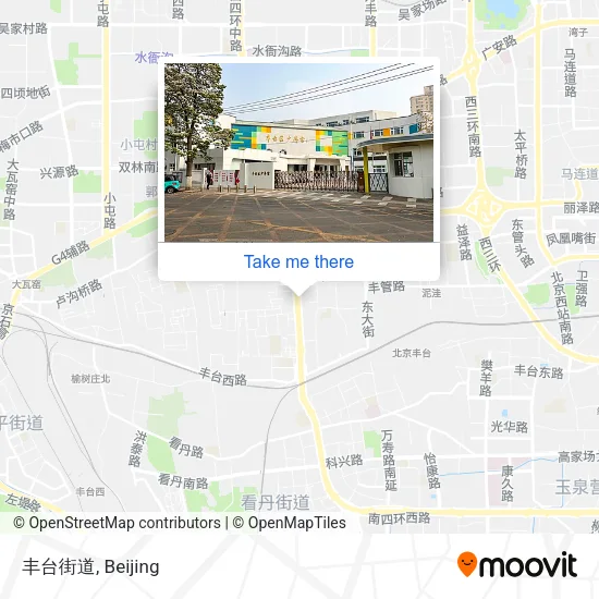 丰台街道 map