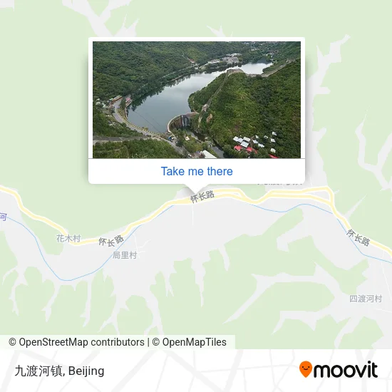 九渡河镇 map