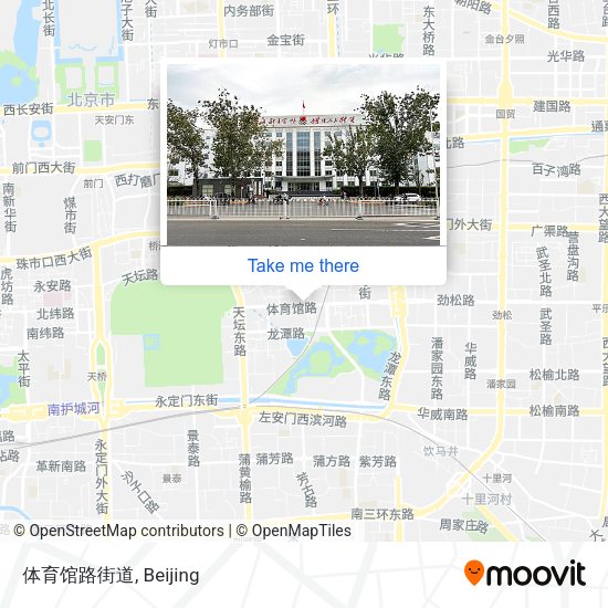 体育馆路街道 map