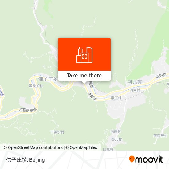 佛子庄镇 map