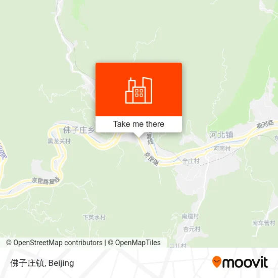 佛子庄镇 map