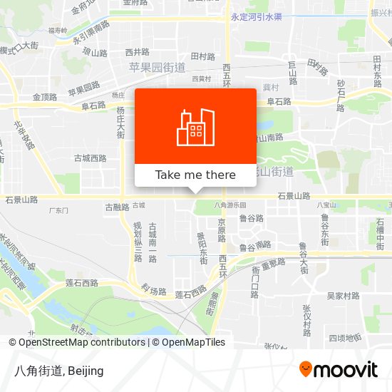 八角街道 map