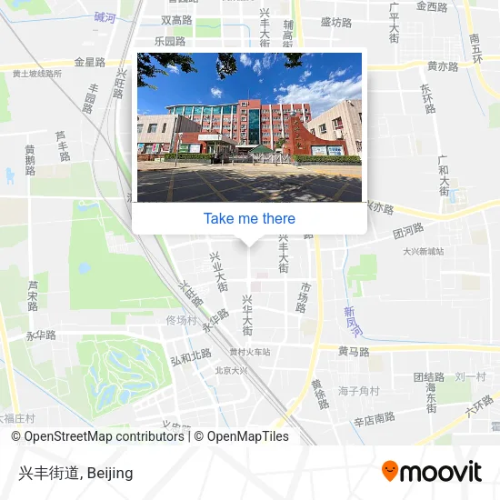 兴丰街道 map