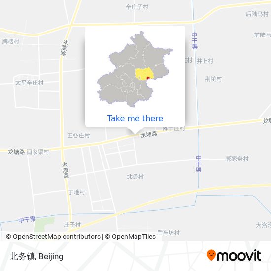 北务镇 map