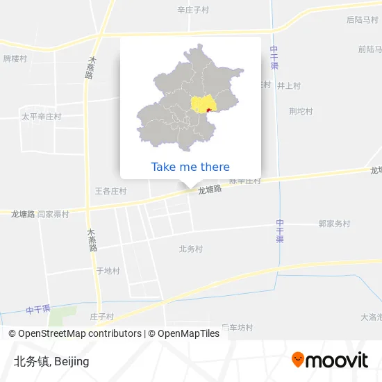 北务镇 map