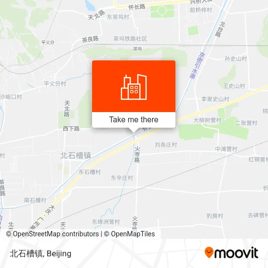 北石槽镇 map