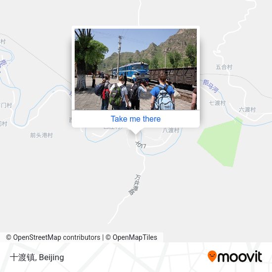 十渡镇 map