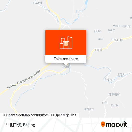 古北口镇 map