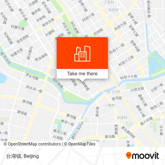 台湖镇 map