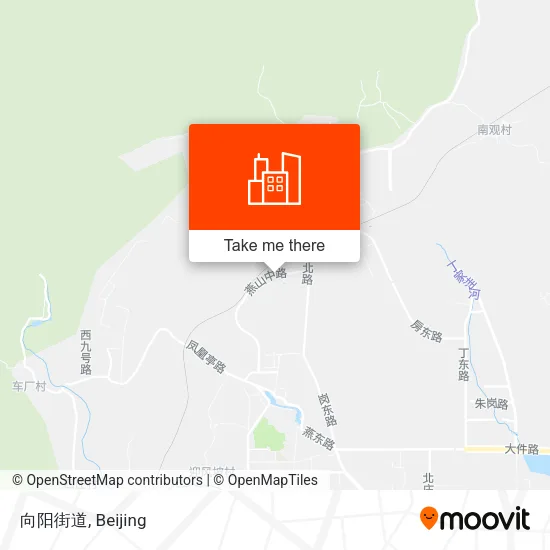 向阳街道 map