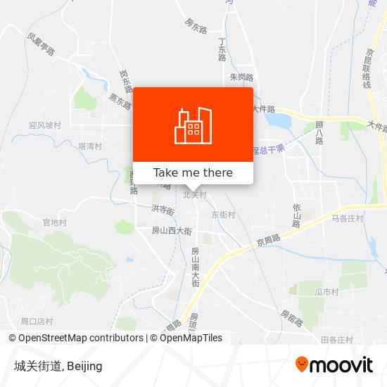 城关街道 map