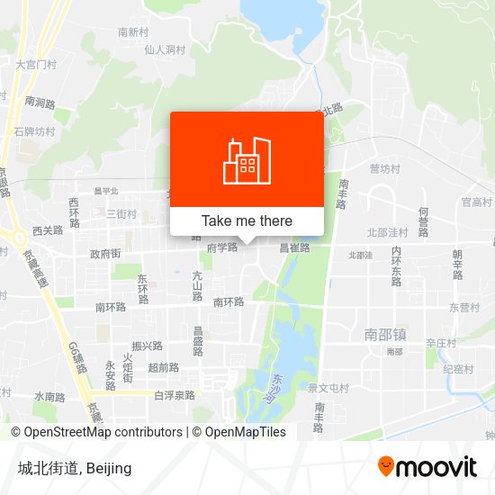 城北街道 map
