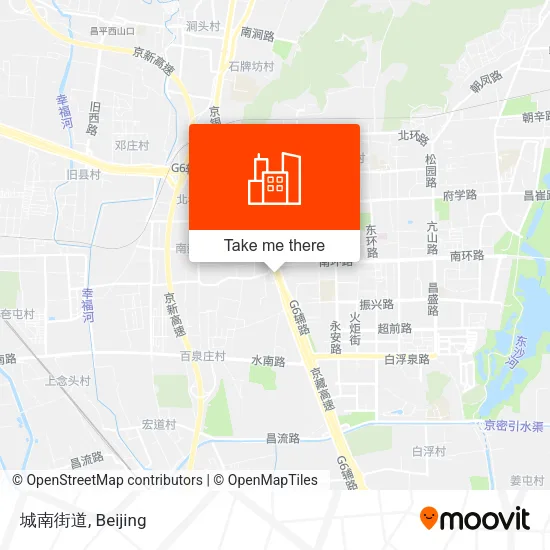 城南街道 map
