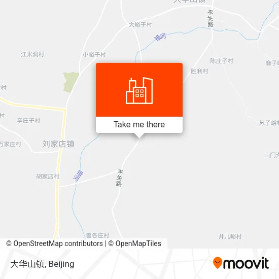 大华山镇 map