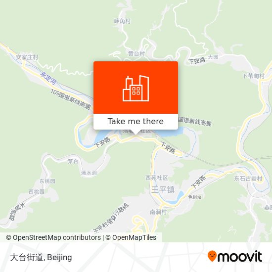 大台街道 map