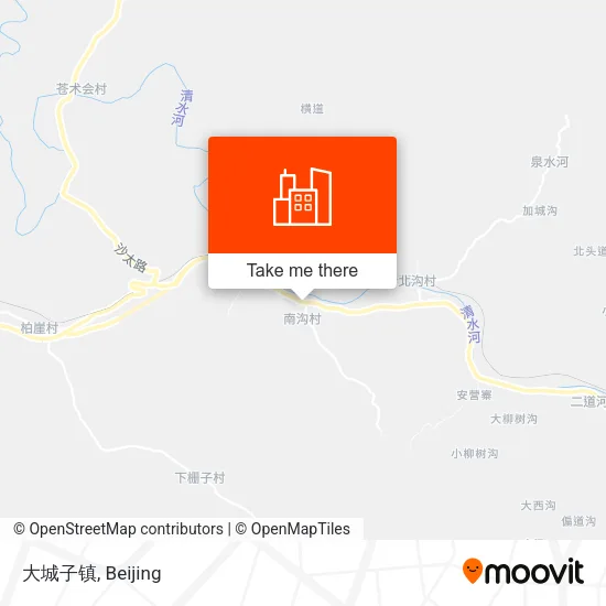 大城子镇 map