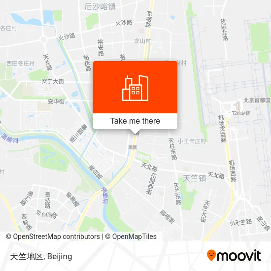 天竺地区 map