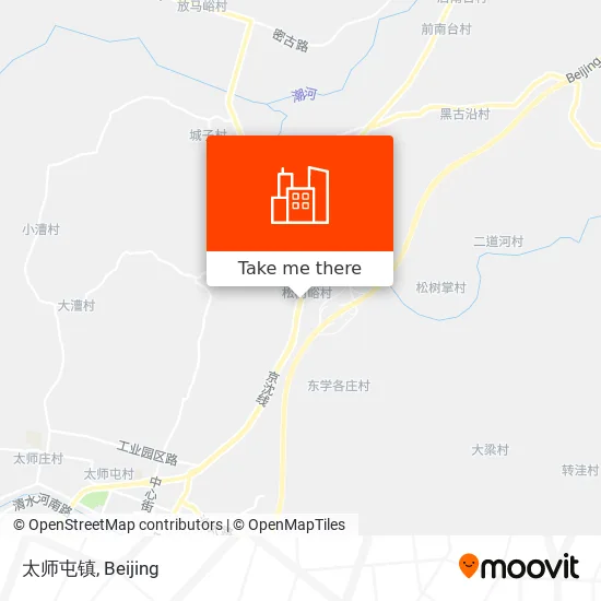 太师屯镇 map