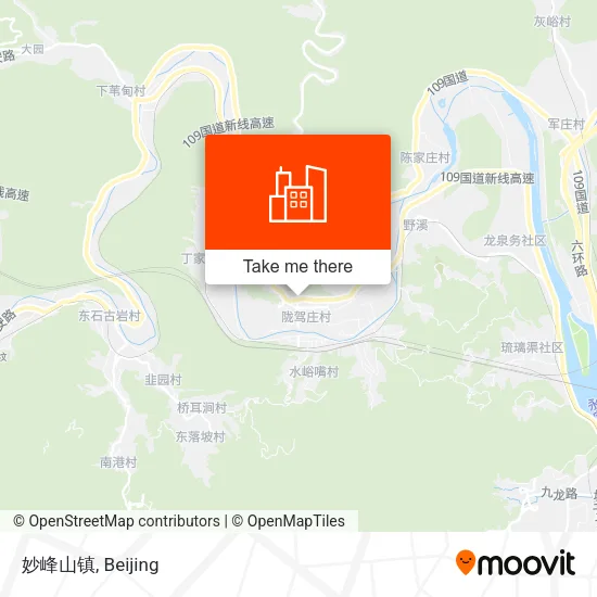 妙峰山镇 map