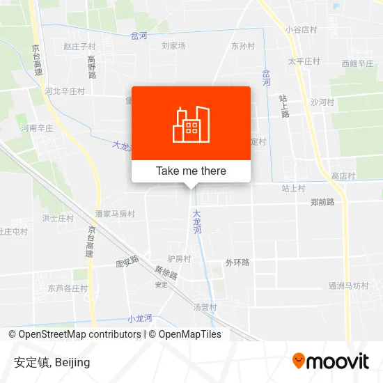 安定镇 map
