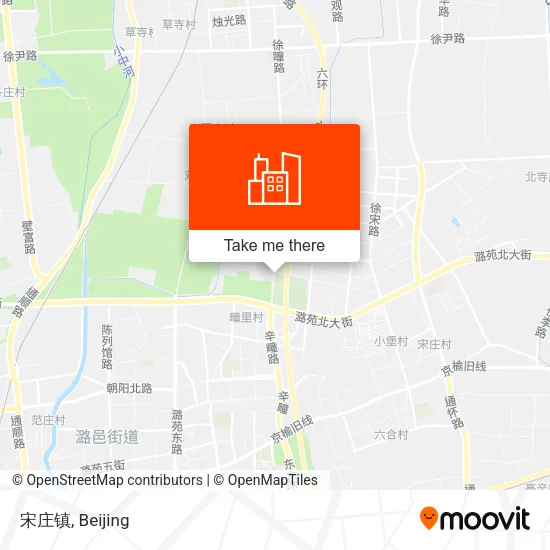宋庄镇 map