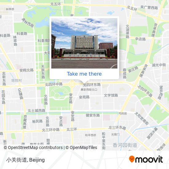 小关街道 map